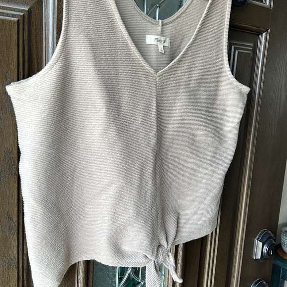 MADEWELL | womens M | tan tank top - Picture 4 of 5